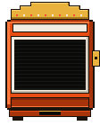 Pixel-art slot machine